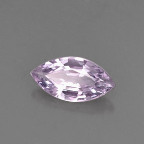 Safira violeta natural 0,73ct, marquise, IF