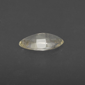 Safira amarelo natural 0,60ct, marquise, VS