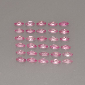 Pedras preciosas de safira rosa natural de  ct, marquise, VVS
