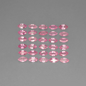 Pedras preciosas de safira rosa natural de  ct, marquise, VVS-VS