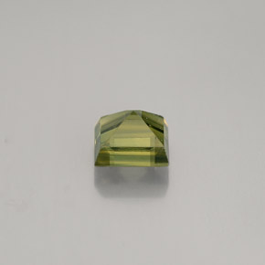 Safira verde natural 0,78ct, quadrado, VS