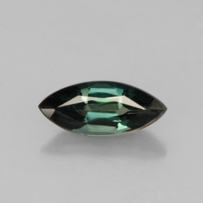 Safira verde natural 1,16ct, marquise, VVS-VS