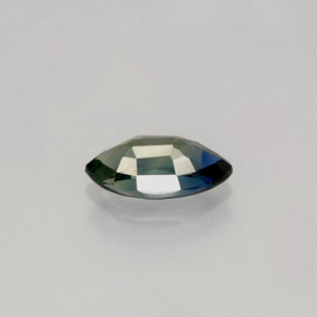 Safira verde natural 1,20ct, marquise, VVS-VS