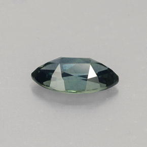 Safira verde natural 1,08ct, marquise, VVS