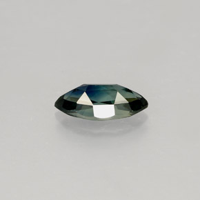 Safira verde natural 1,03ct, marquise, VVS