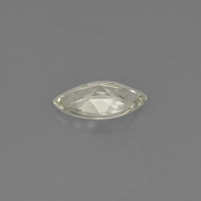 Safira verde natural 0,40ct, marquise, VVS-VS