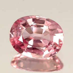 Safira Rosa Natural 1.05ct, Corte Oval, VVS