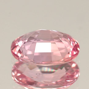 Safira Rosa Natural 1.05ct, Corte Oval, VVS