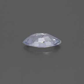 Safira azul natural 0,48ct, marquise, VS-SI