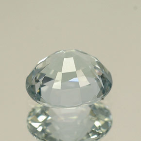Safira verde natural 1,25ct, corte oval, IF