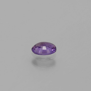 Safira violeta natural 0,42ct, corte oval, VVS-VS