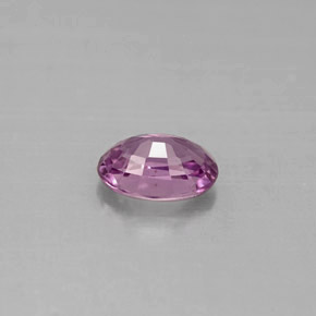 Safira violeta natural 0,63ct, corte oval, VVS-VS