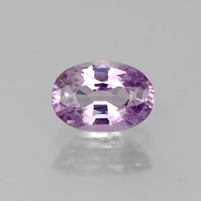 Safira violeta natural 0,61ct, corte oval, VVS-VS
