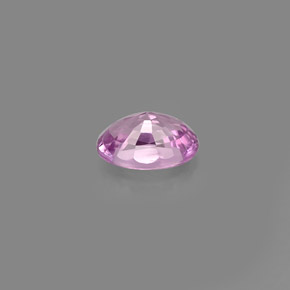 Safira violeta natural 0,61ct, corte oval, VVS-VS