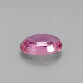 Safira rosa natural 0,68ct, corte oval, VVS-VS