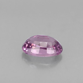 Safira violeta natural 0,63ct, corte oval, VS