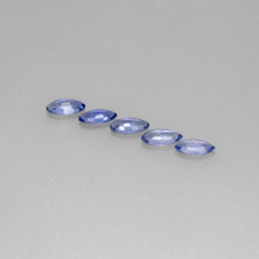 Pedras preciosas de safira azul natural de  ct, marquise, VVS-VS