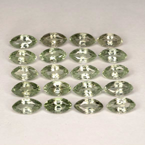 Pedras preciosas de safira verde natural de  ct, marquise, VVS-VS