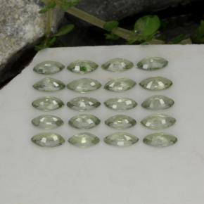 Pedras preciosas de safira verde natural de 3,22 ct, marquise, VS