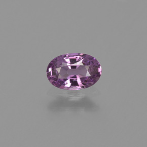 Safira violeta natural 0,57ct, corte oval, VVS-VS
