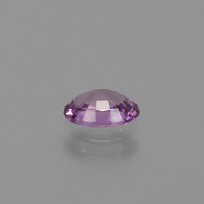 Safira violeta natural 0,57ct, corte oval, VVS-VS