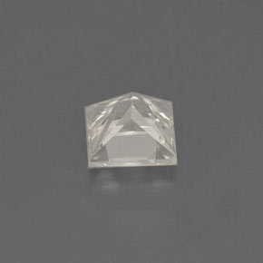 Safira amarelo natural 0,75ct, quadrado, VVS-VS