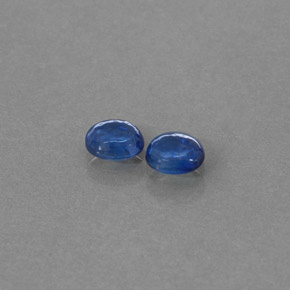 Pedras preciosas de safira azul natural de  ct, transparente, transparente/translúcido