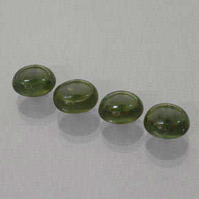 Pedras preciosas de safira verde natural de  ct, transparente, transparente/translúcido