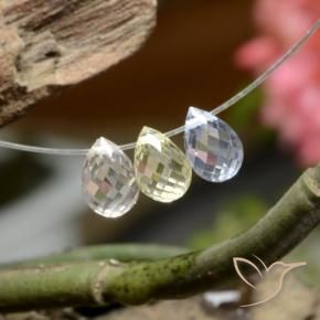 Pedras preciosas de Safira Multicolorido natural de 2.29 ct, Briolette, VVS