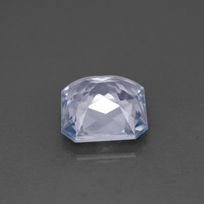 Safira azul natural 1,82ct, corte esmeralda, VVS