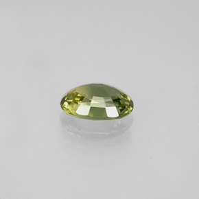 Safira multicolorido natural 0,62ct, corte oval, VVS