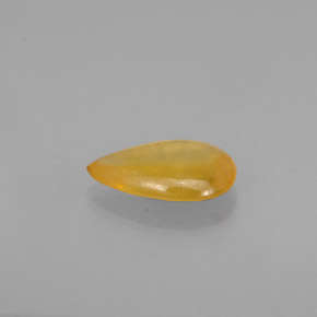 Safira ouro natural 0,92ct, transparente, transparente/translúcido