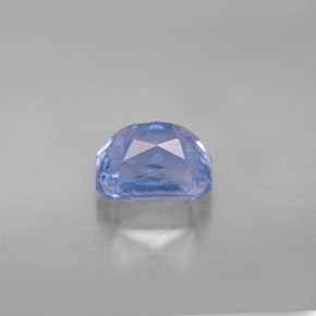 Safira azul natural 2,38ct, corte esmeralda, VS