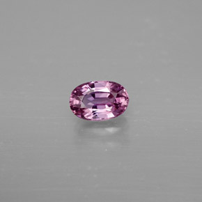 Safira violeta natural 0,71ct, corte oval, VVS-VS