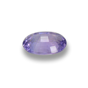 Safira violeta natural 0,55ct, corte oval, VS