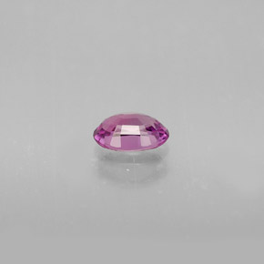 Safira rosa natural 0,58ct, corte oval, VVS-VS