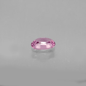 Safira rosa natural 0,56ct, corte oval, VVS-VS