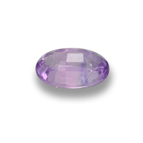 Safira violeta natural 0,64ct, corte oval, VVS-VS