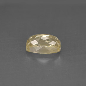 Safira amarelo natural 1,72ct, forma extravagante, VS