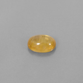 Safira ouro natural 1,74ct, transparente, transparente/translúcido