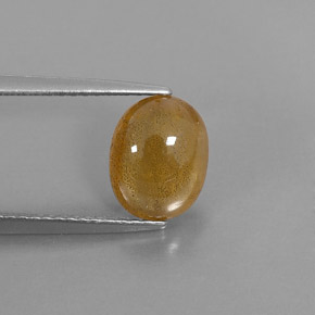 Safira ouro natural 2,72ct, transparente, transparente/translúcido
