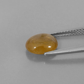 Safira ouro natural 2,72ct, transparente, transparente/translúcido