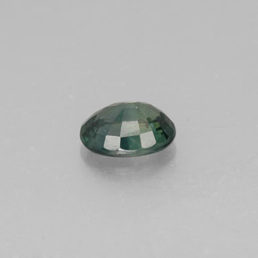 Safira multicolorido natural 1,14ct, corte oval, VS-SI