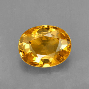 Safira ouro natural 2,04ct, corte oval, VS