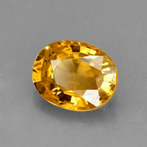 Safira ouro natural 2,04ct, corte oval, VS