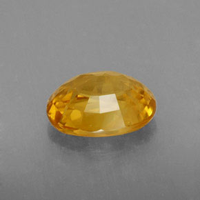 Safira ouro natural 2,04ct, corte oval, VS