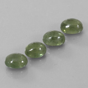 Pedras preciosas de safira verde natural de 7,83 ct, transparente, transparente/translúcido