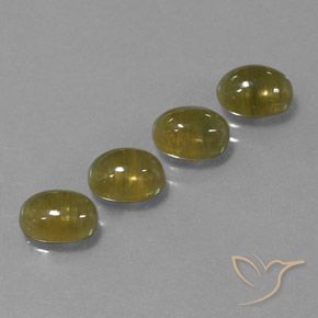 Pedras preciosas de safira dourado natural de 5,74 ct, transparente, transparente/translúcido