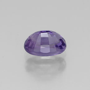 Safira violeta natural 0,80ct, corte oval, VS