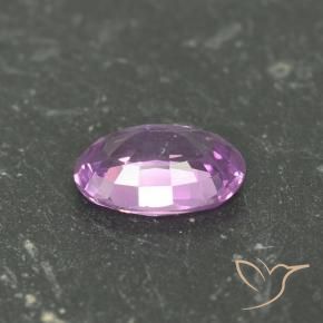Safira Roxo Intenso Natural 0.64ct, oval, VS